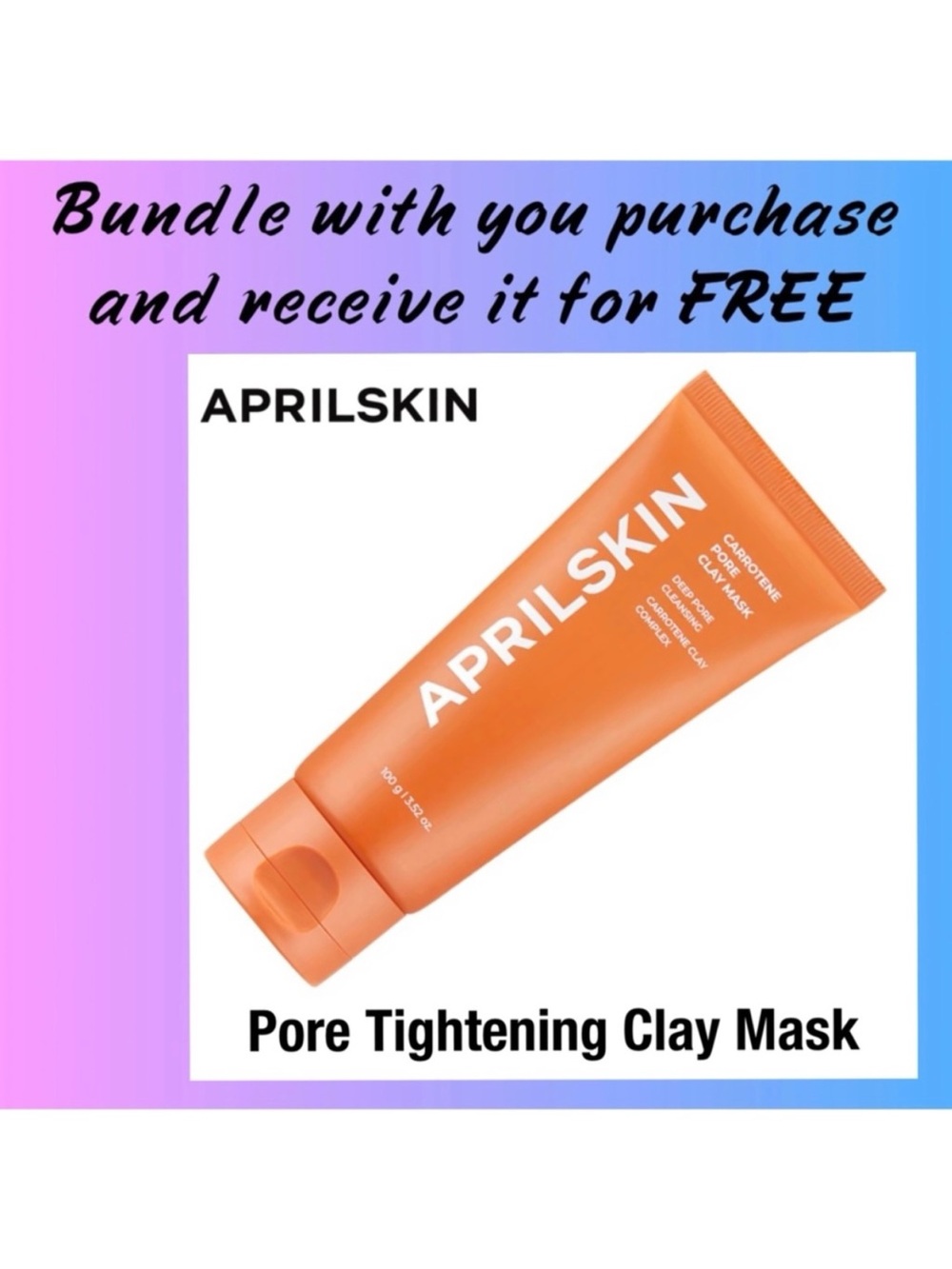 APRILSKIN Pore Clay Mask